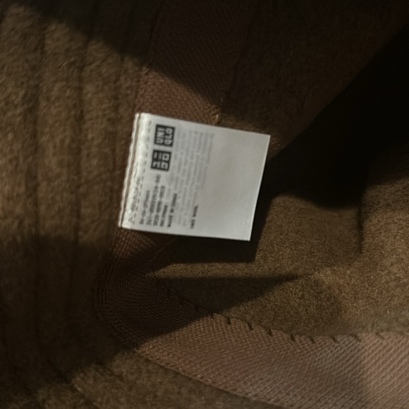 Uniqlo Wool Bucket Hat Brown - Picture 3 of 3